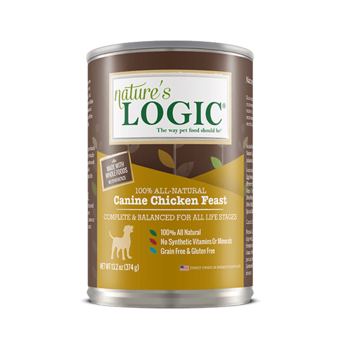 Nature's Logic Canine Chicken Feast Canned Dog Food