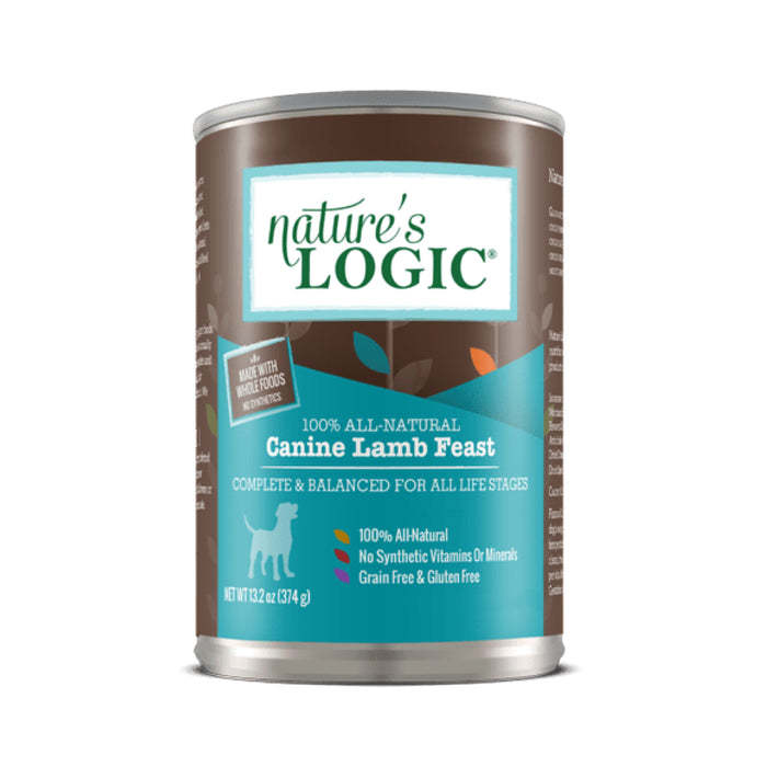 Nature's Logic Canine Lamb Feast Canned Dog Food