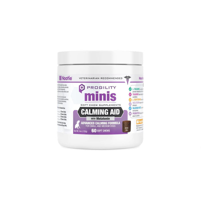 Nootie Progility Minis Calming Aid Soft Chew Supplement 6oz (60ct)