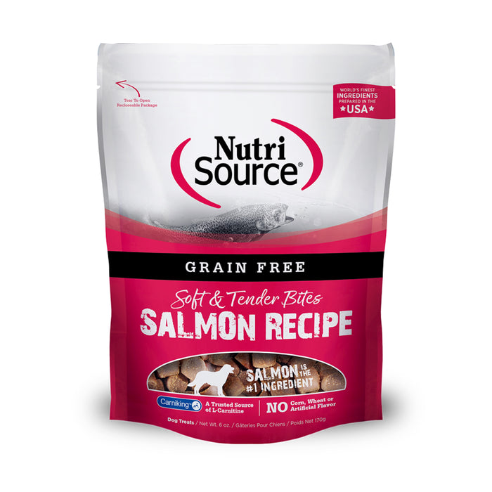Nutrisource Grain Free Salmon Bites 6oz