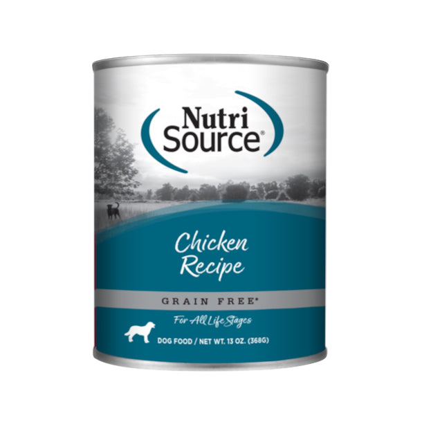 Nutrisource Grain-Free Chicken & Rice Recipe Canned Dog Food