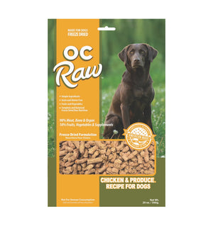 OC Raw Chicken & Produce Freeze-Dried Raw Meaty Rox (Bite Size) 20oz