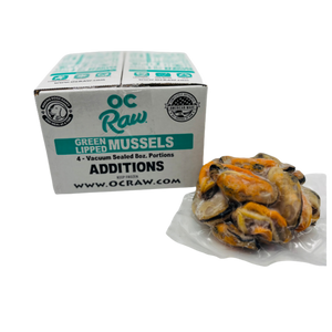 OC Raw Frozen Green Lipped Mussels 2lb