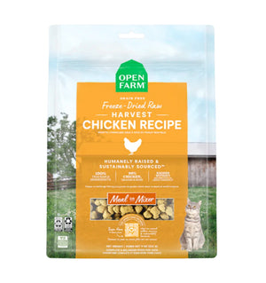 Open Farm Harvest Chicken Recipe Freeze-Dried Raw Cat Food