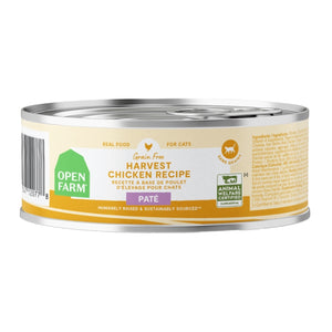 Open Farm Grain Free Harvest Chicken Pate Wet Cat Food