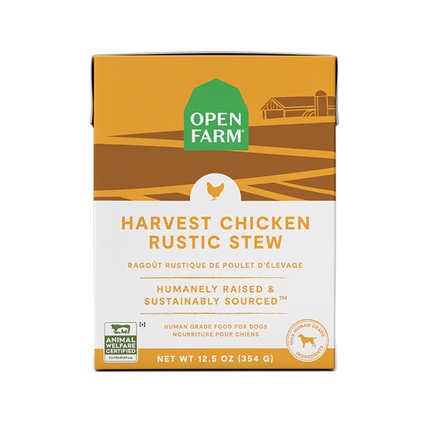 Open Farm Harvest Chicken Rustic Stew Wet Dog Food