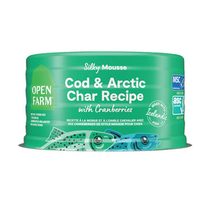 Open Farm Cod & Artic Char Silky Mousse Dog Food 7oz