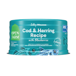 Open Farm Cod & Herring Silky Mousse Dog Food 7oz