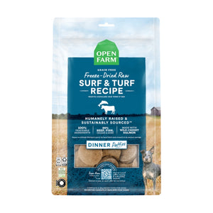 Open Farm Surf & Turf Freeze Dried Raw Patties 17.5oz