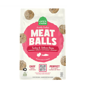 Open Farm Fresh Meatballs Turkey & Salmon Recipe