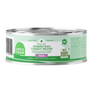 Open Farm Grain Free Homestead Turkey Pate Wet Cat Food