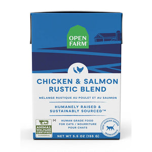 Open Farm Cat Chicken & Salmon Rustic Blend 5.5oz