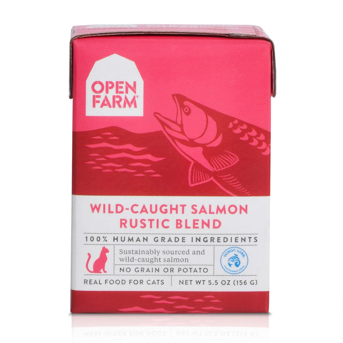 Open Farm Cat Wild-Caught Salmon Rustic Blend 5.5oz