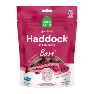 Open Farm Icelandic Air-Dried Haddock & Blueberry Bars 4.1 oz
