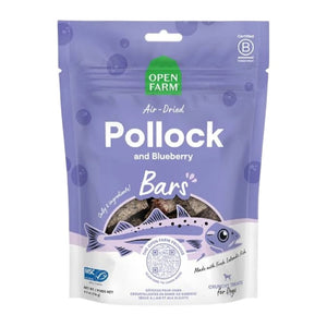 Open Farm Icelandic Air-Dried Pollock & Blueberry Bars 4.1 oz