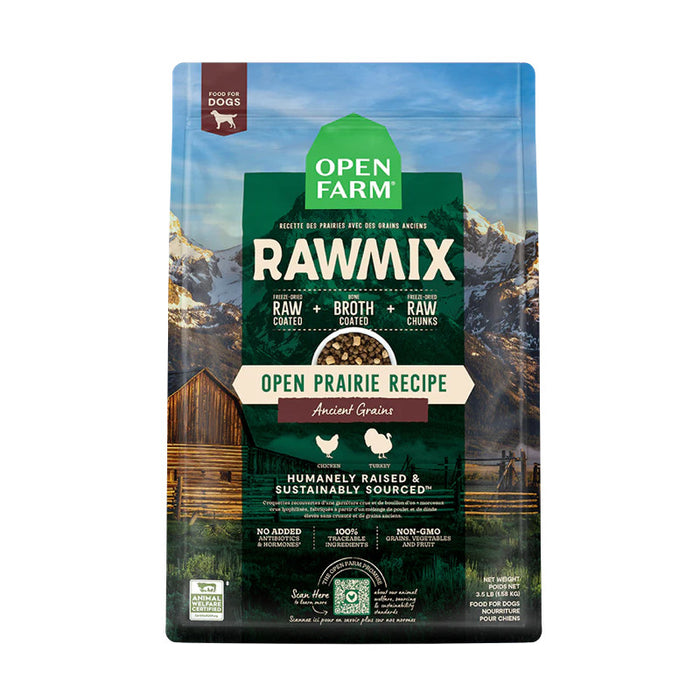 Open Farm RawMix Open Prairie Ancient Grains Dog Food