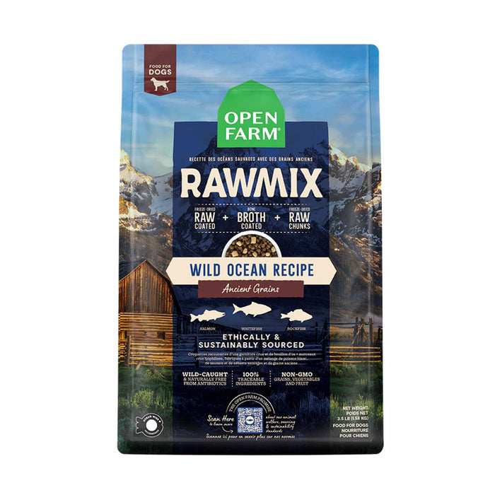 Open Farm RawMix Wild Ocean Ancient Grains Dog Food