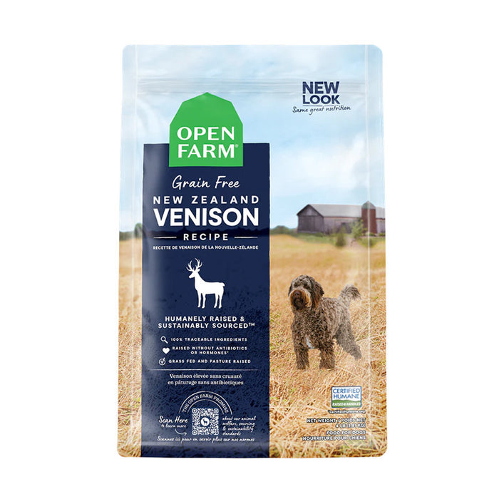 Open Farm New Zealand Venison Grain Free Dog Food