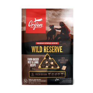 Orijen Wild Reserve Farm-Raised Beef & Lamb Dry Dog Food