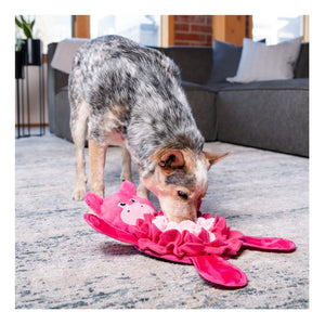 Outward Hound Snuffle Palz Pig Plush Dog Puzzle