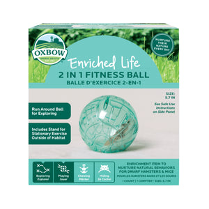 Oxbow Enriched Life 2-in-1 Fitness Ball
