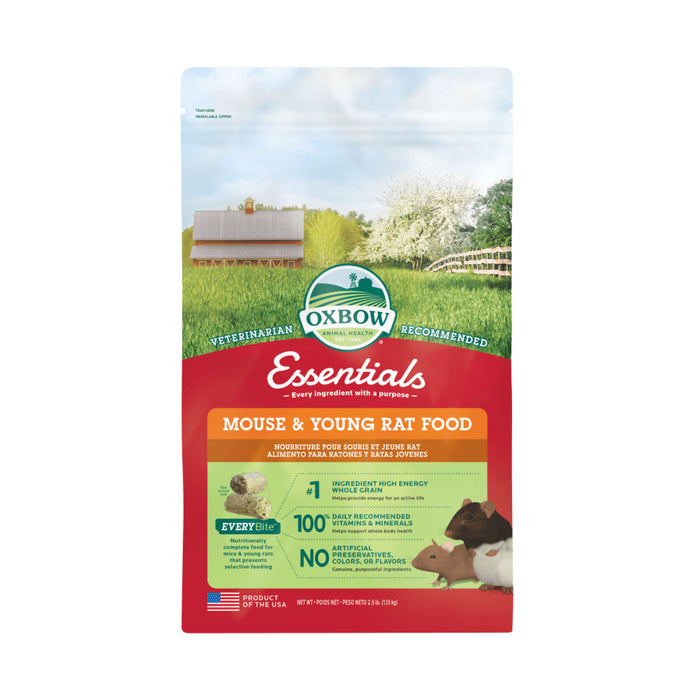 Oxbow Essentials Mouse & Young Rat Food 2.5lb