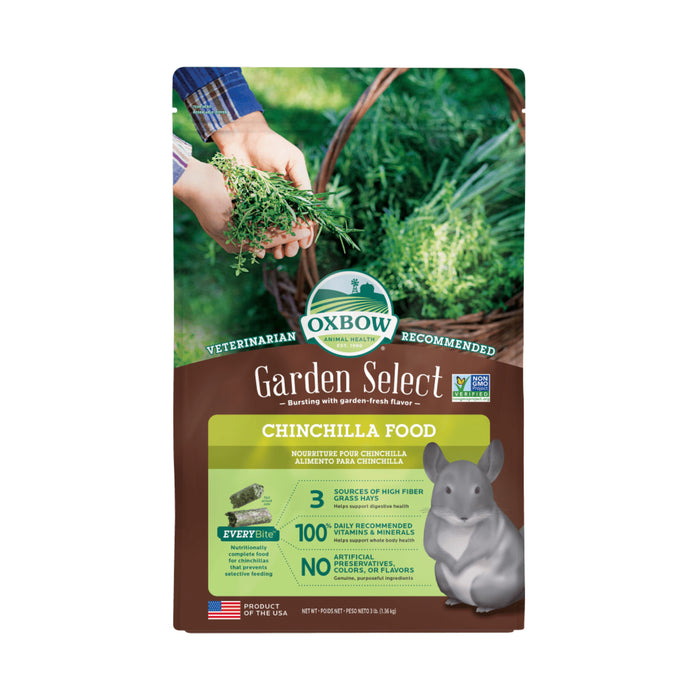 Oxbow Garden Select Chinchilla Food 3lb