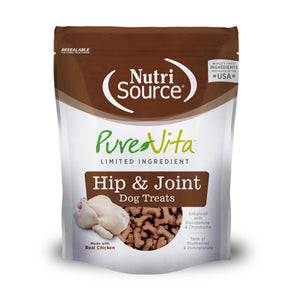Nutrisource PureVita Hip & Joint Chicken Treats 6oz