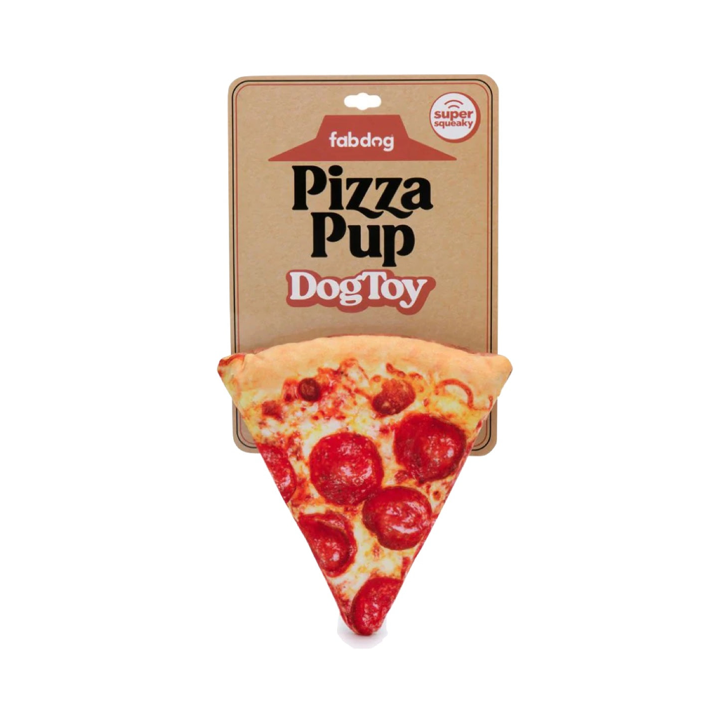 FabDog Pizza Pup Slice Toy – Furly's Pet Supply