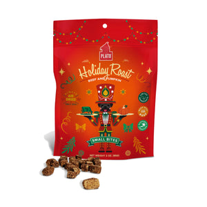 Plato Holiday Roast Beef & Pumpkin Jerky Bites 3oz