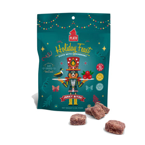 Plato Holiday Feast Duck & Cranberry Jerky Bites 4oz