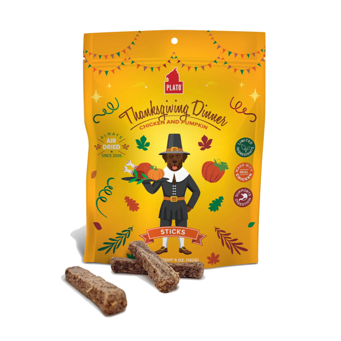 Plato Thanksgiving Dinner Chicken & Pumpkin Sticks 5oz