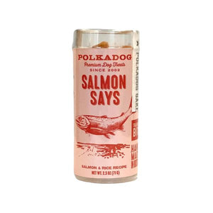PolkaDog Salmon Says (Bits) Mini Tube 2oz