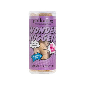 PolkaDog Wonder Nuggets Apple & Pork Mini Tube 2oz