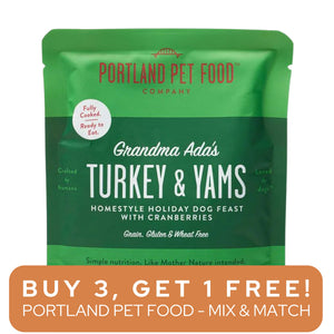 Portland Pet Food Turkey & Yams Homestyle Dog Meal