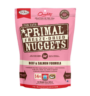 Primal Freeze-Dried Beef & Salmon Cat Food 14oz