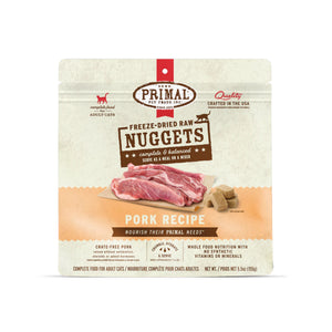 Primal Freeze-Dried Pork Cat Food 14oz
