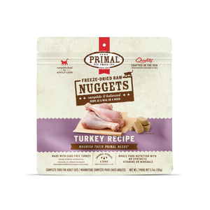 Primal Cat Freeze-Dried Turkey Cat Food 14oz