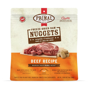 Primal Beef Formula Freeze Dried Nuggets 14oz
