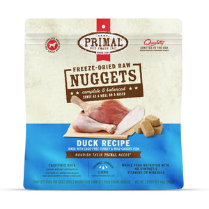 Primal Duck Formula Freeze Dried Nuggets 14oz