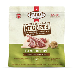 Primal Lamb Formula Freeze Dried Nuggets 14oz