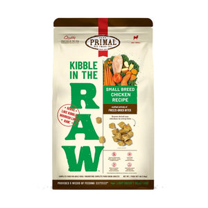 Primal Kibble in the Raw Chicken Small Breed Recipe 1.5lb
