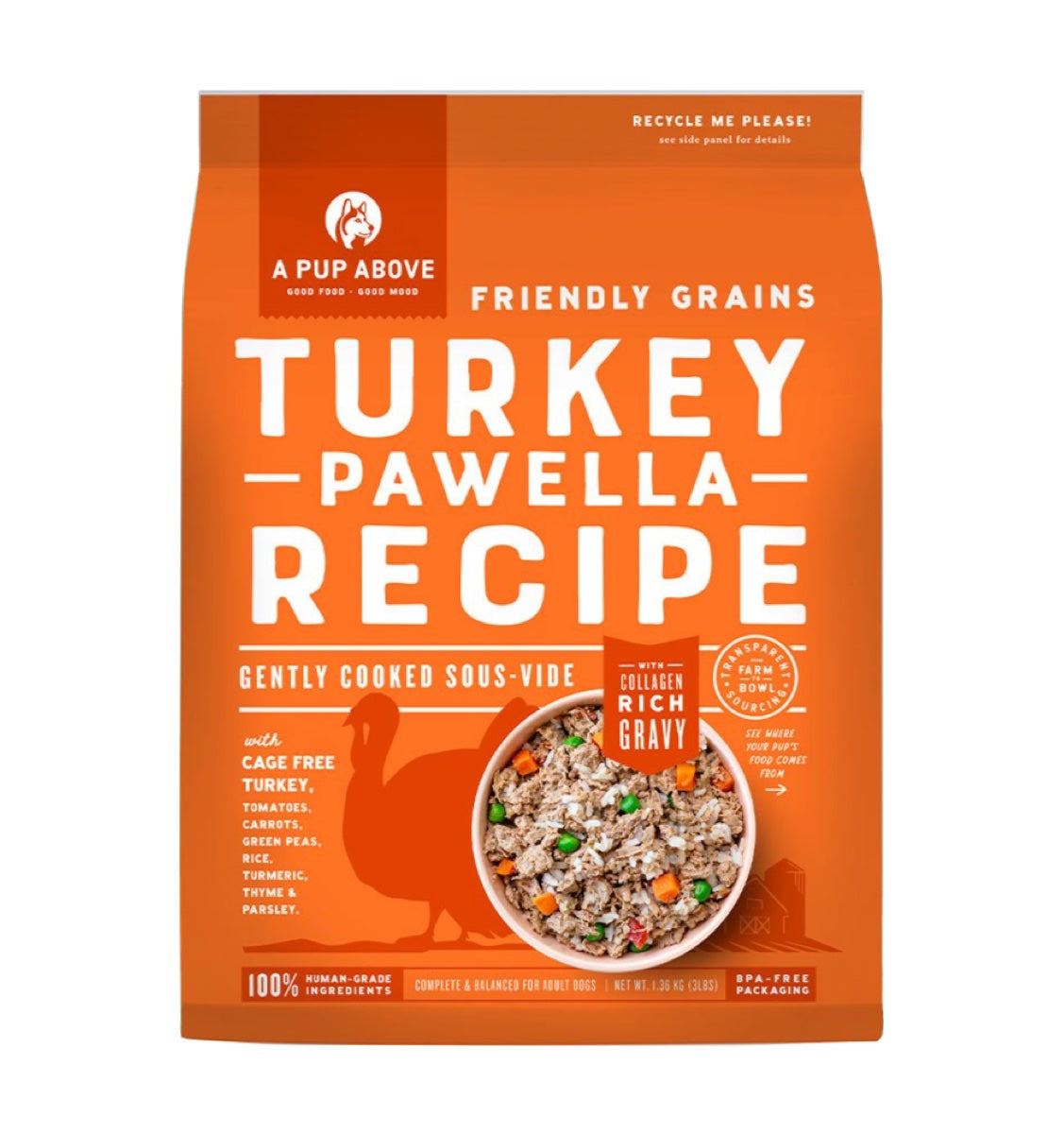 A Pup Above Turkey Pawella Recipe Furly s Pet Supply