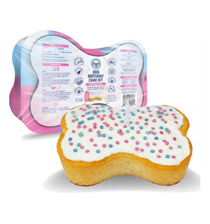 Puppy Cake Dog Birthday Cake Kit with Pupfetti Sprinkles