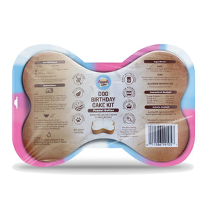 Puppy Cake Dog Birthday Cake Kit - Peanut Butter