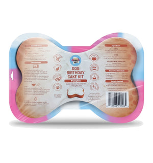 Puppy Cake Dog Birthday Cake Kit - Pumpkin