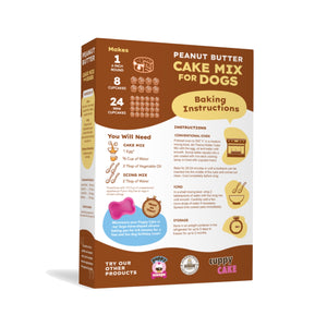 Puppy Cake Wheat Free Cake Mix for Dogs - Peanut Butter
