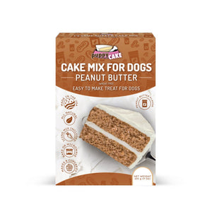 Puppy Cake Wheat Free Cake Mix for Dogs - Peanut Butter