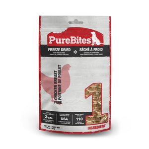 PureBites Freeze Dried Chicken Breast Treats 3oz