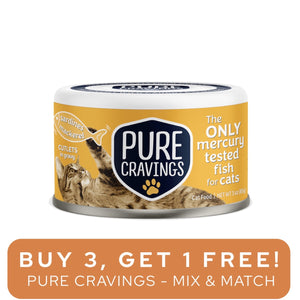Pure Cravings Wild Sardines & Mackerel Cutlets in Gravy 3oz
